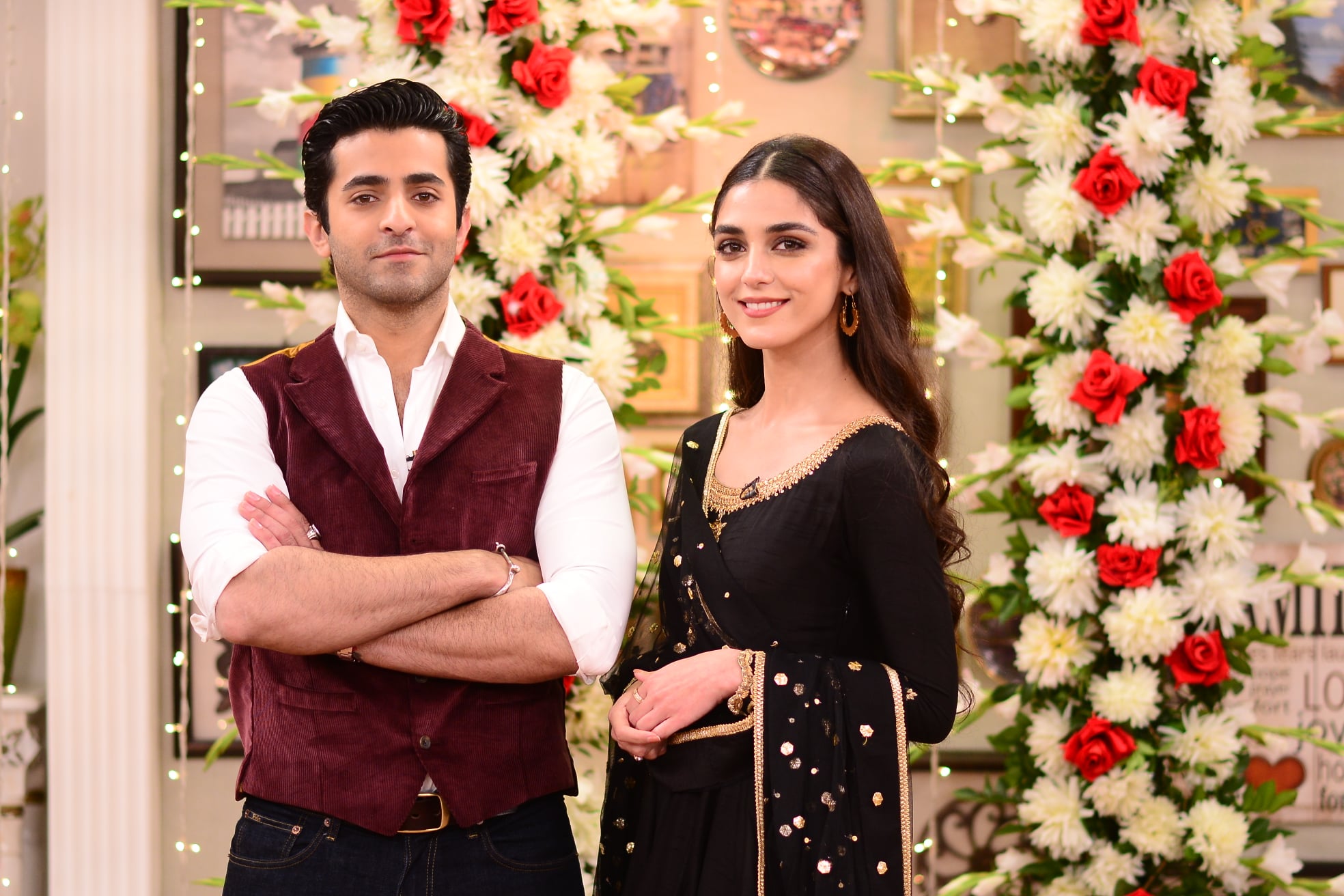 Beautiful Clicks of Cast of Drama Pehli Si Mohabbat in Good Morning Pakistan Show