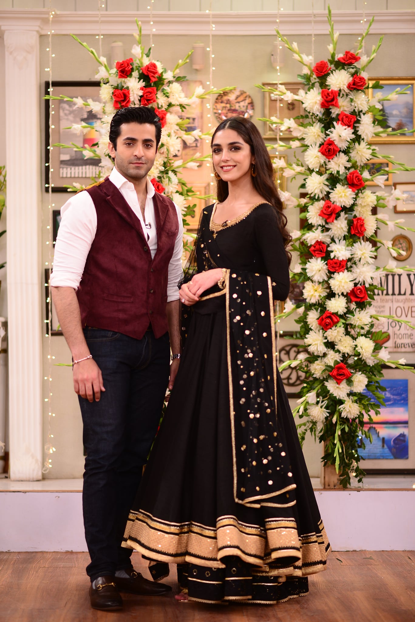 Beautiful Clicks of Cast of Drama Pehli Si Mohabbat in Good Morning Pakistan Show