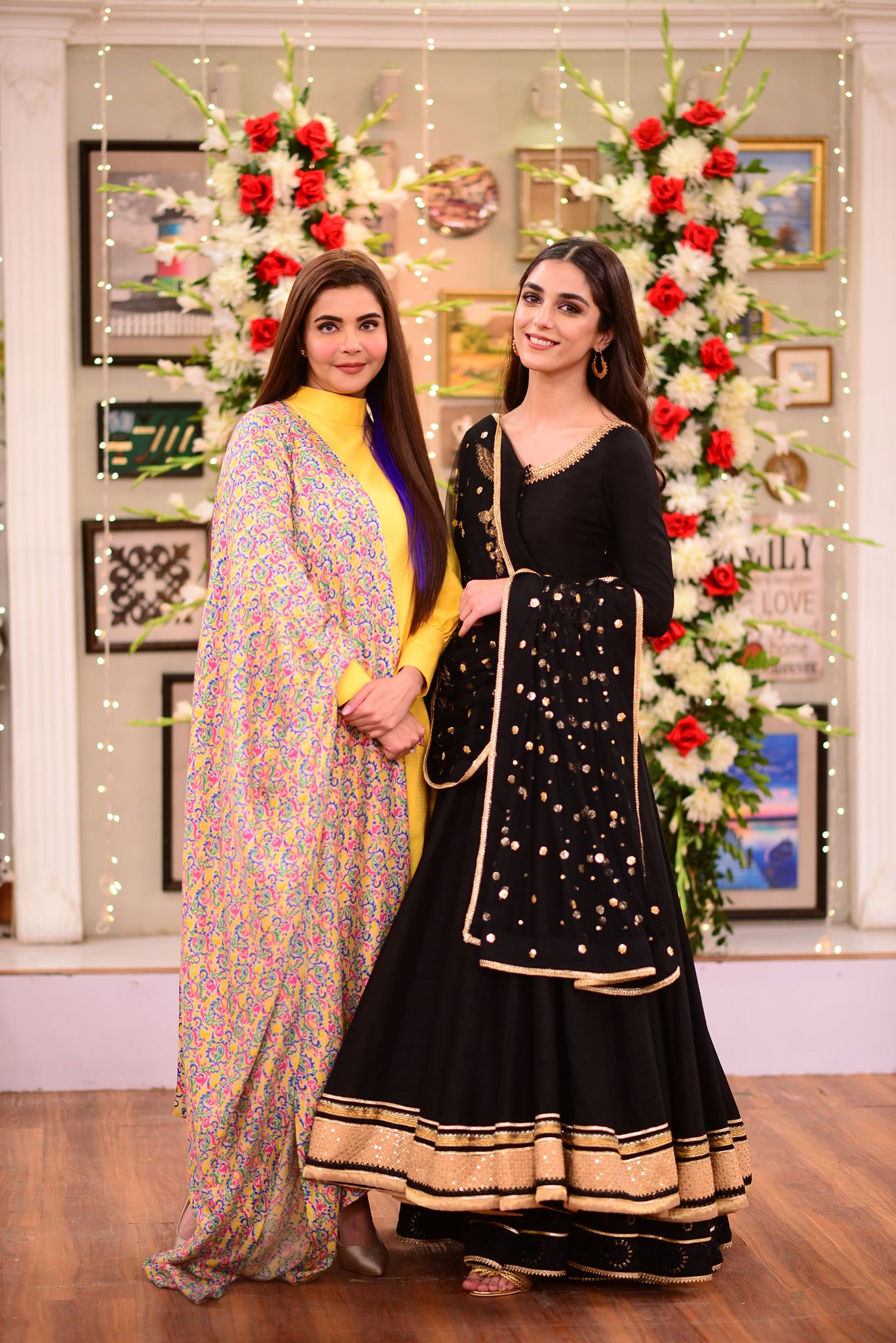 Beautiful Clicks of Cast of Drama Pehli Si Mohabbat in Good Morning Pakistan Show