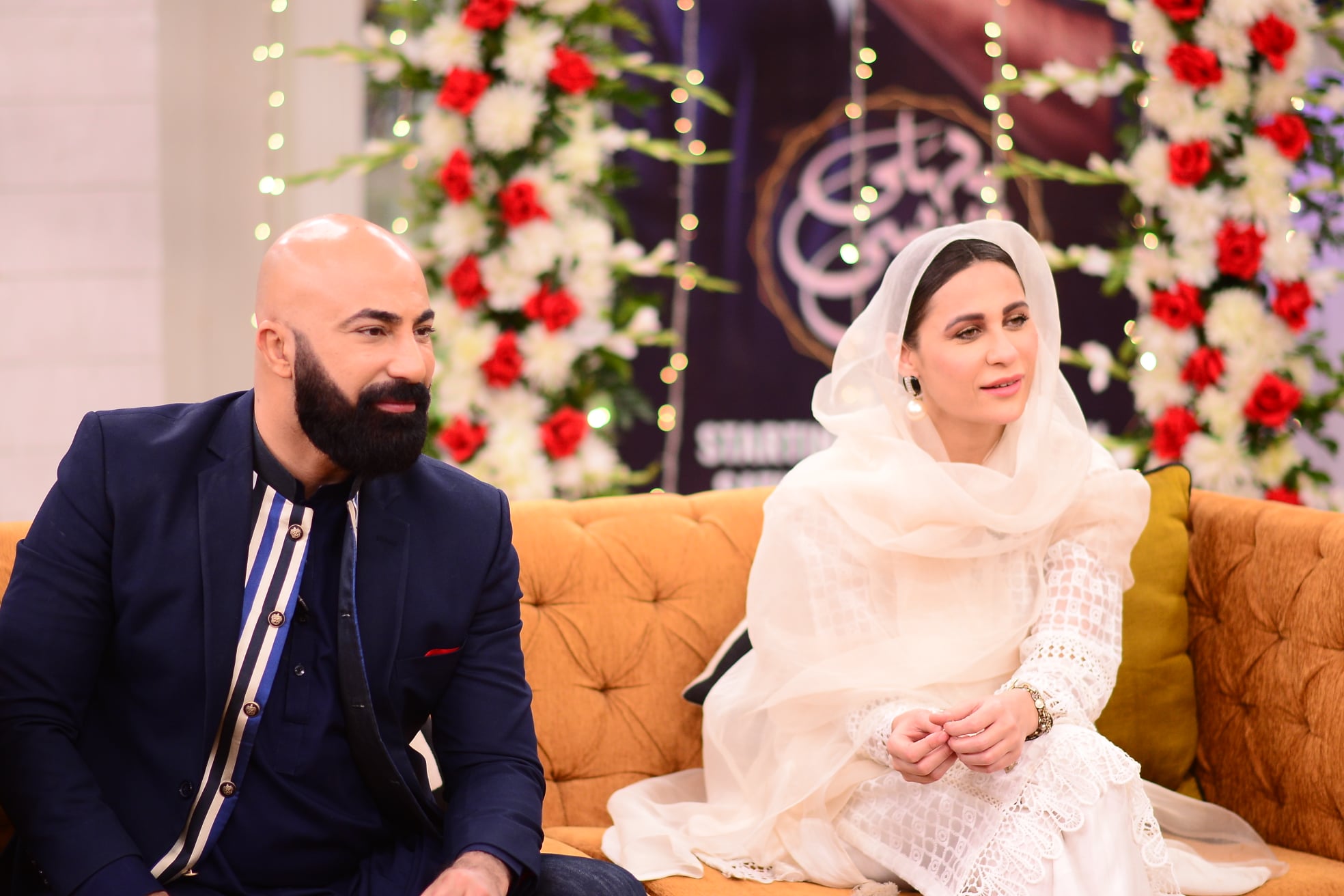 Beautiful Clicks of Cast of Drama Pehli Si Mohabbat in Good Morning Pakistan Show