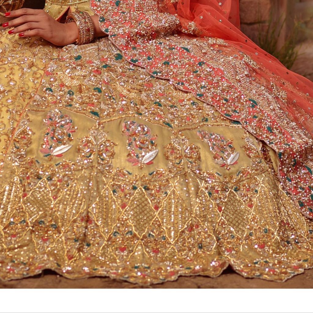 Pictures Of Amna Ilyas In Bridal Dress