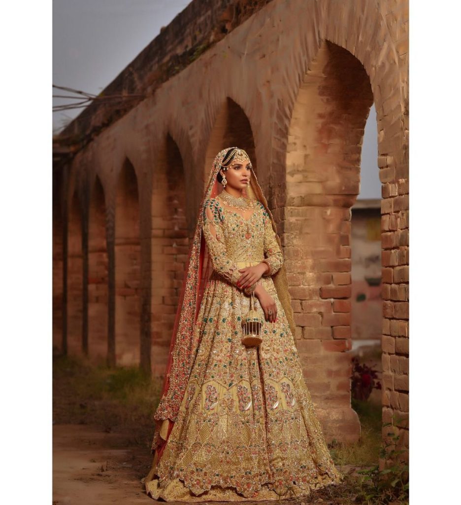 Pictures Of Amna Ilyas In Bridal Dress