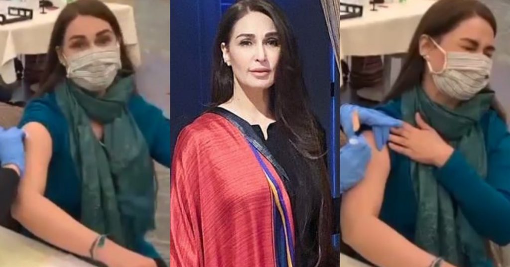 Reema Khan Got Covid-19 Vaccine