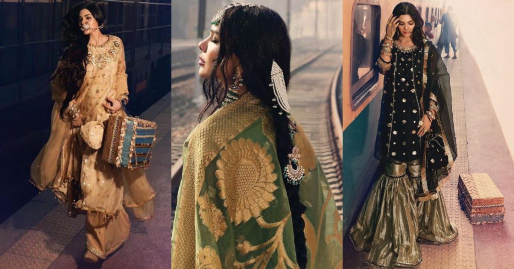 Sara Loren Pulls Off Traditional Looks Like A Pro In Her Latest Shoot