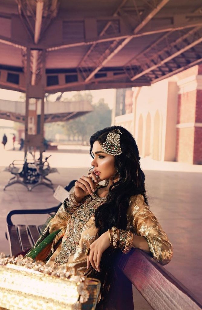 Sara Loren Beautiful Luxury Pret Shoot For Brand