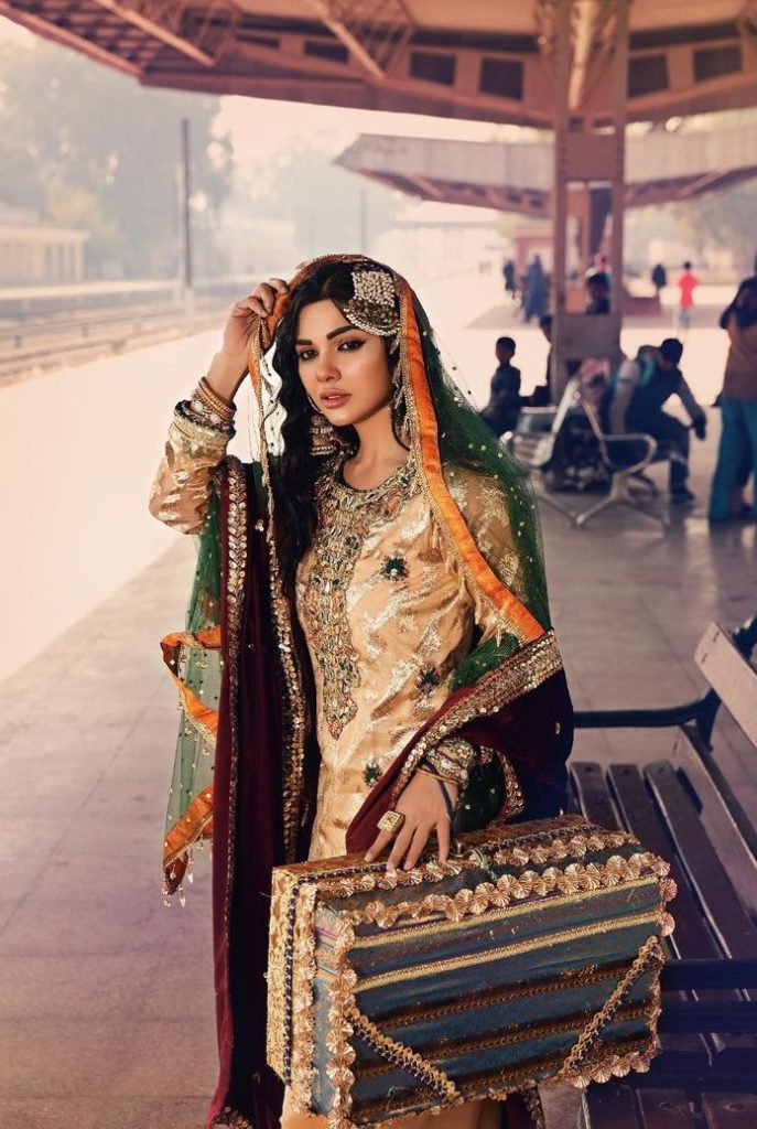 Sara Loren Beautiful Luxury Pret Shoot For Brand