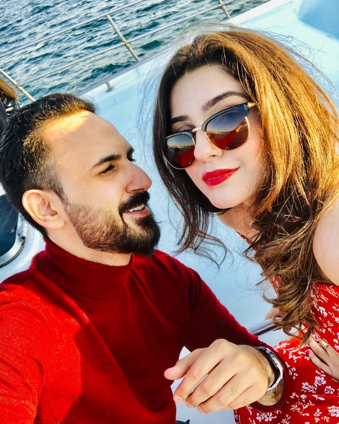 Shan Baig with his Wife Michelle Shan - Latest Clicks