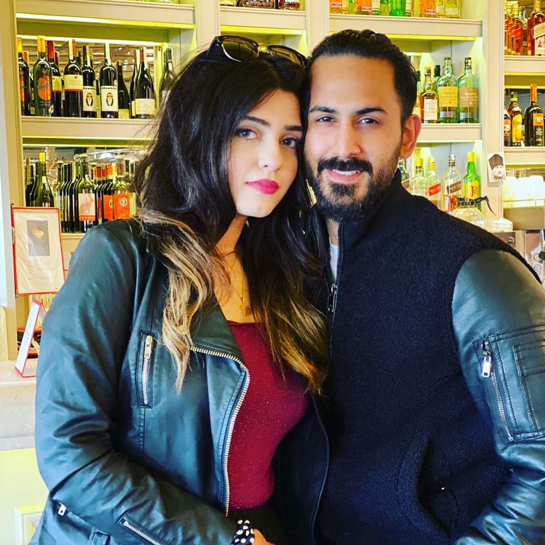 Shan Baig with his Wife Michelle Shan - Latest Clicks