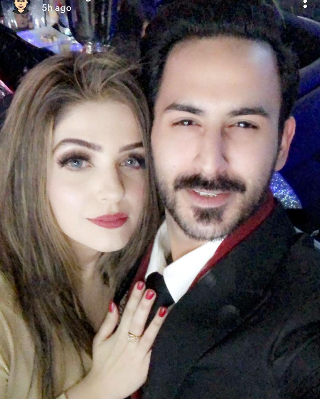 Shan Baig with his Wife Michelle Shan - Latest Clicks