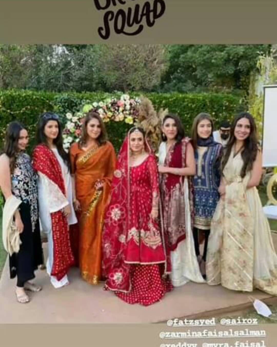 Latest Pictures of Syra Yousaf from her Friend's Wedding