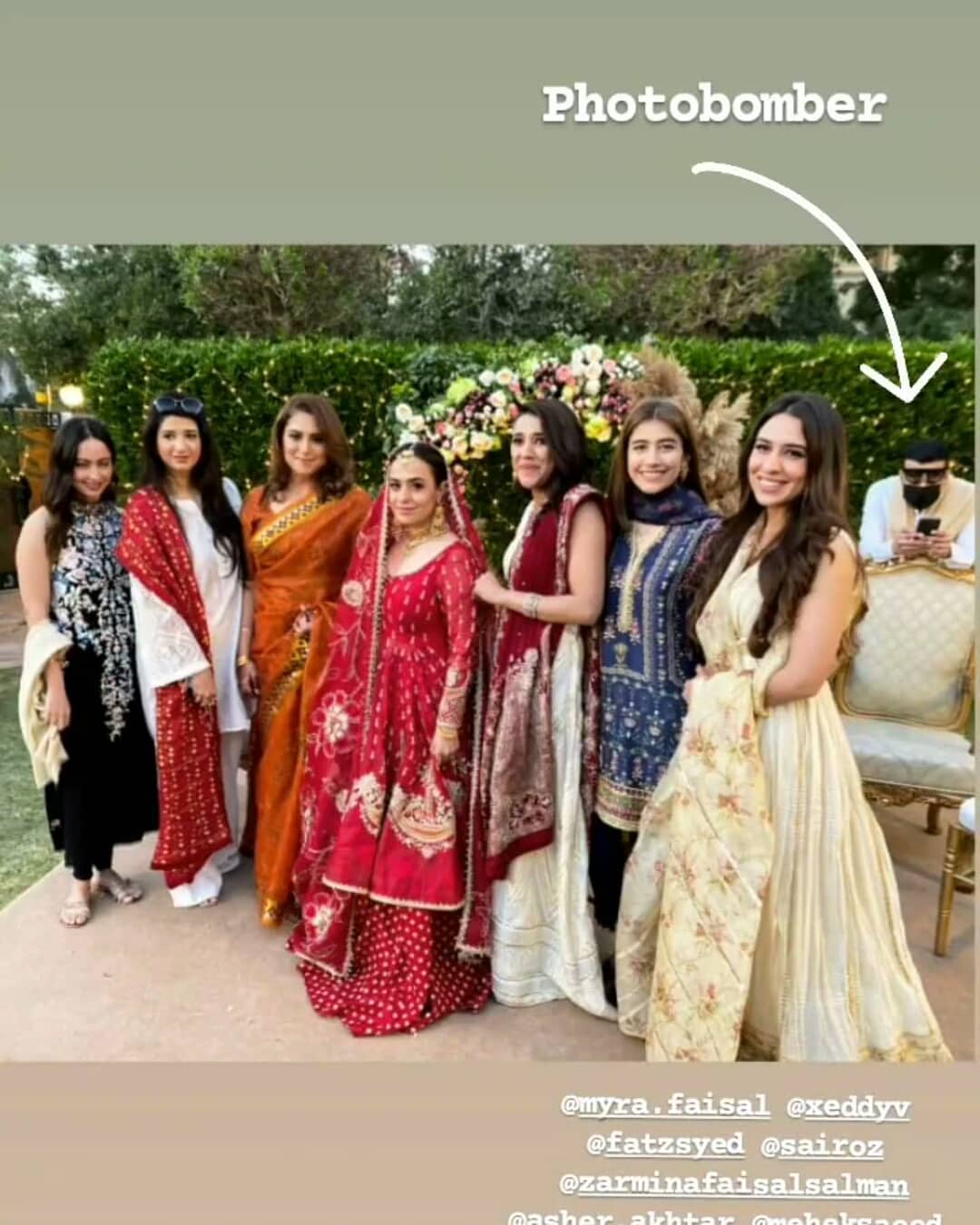 Latest Pictures of Syra Yousaf from her Friend's Wedding