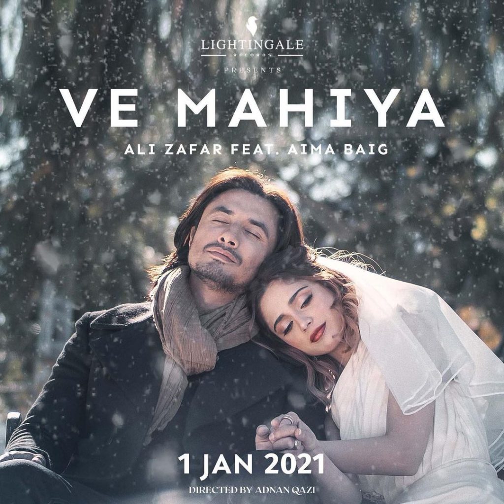 Ali Zafar's New Song Ve Mahiya Ft. Aima Baig Is Out Now