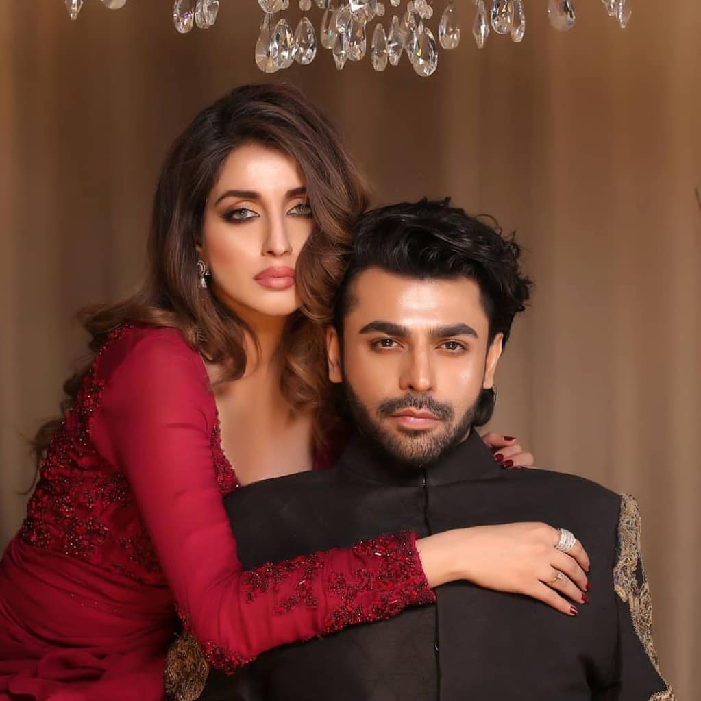 Iman Ali And Farhan Saeed Pair Up For A Shoot