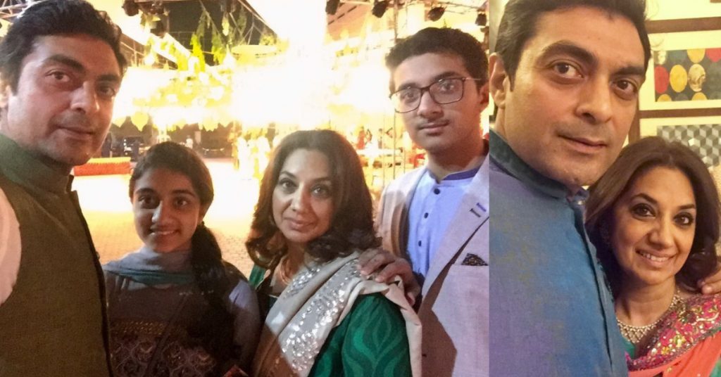 Actor Aly Khan Family Pictures