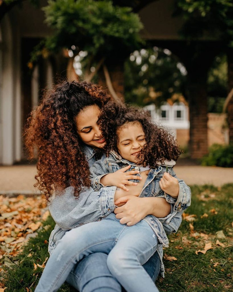 Curl Queen Annie Khalid And Her Daughter, Cutest Duo Ever