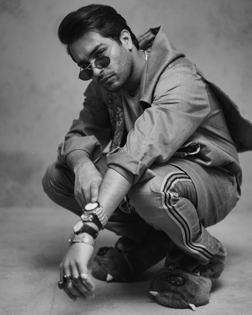 Rare Pictures of Asim Azhar In Cool Sunglasses