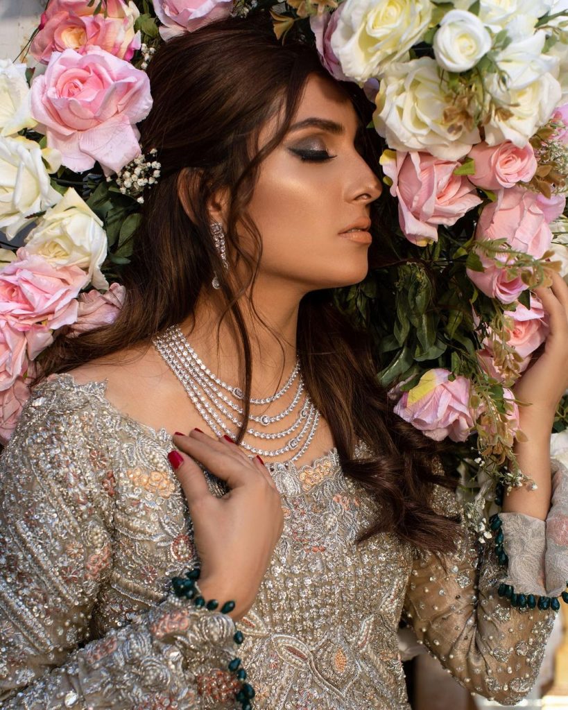 Sheeba Kapadia Latest Bridal Collection Featuring Ayeza Khan