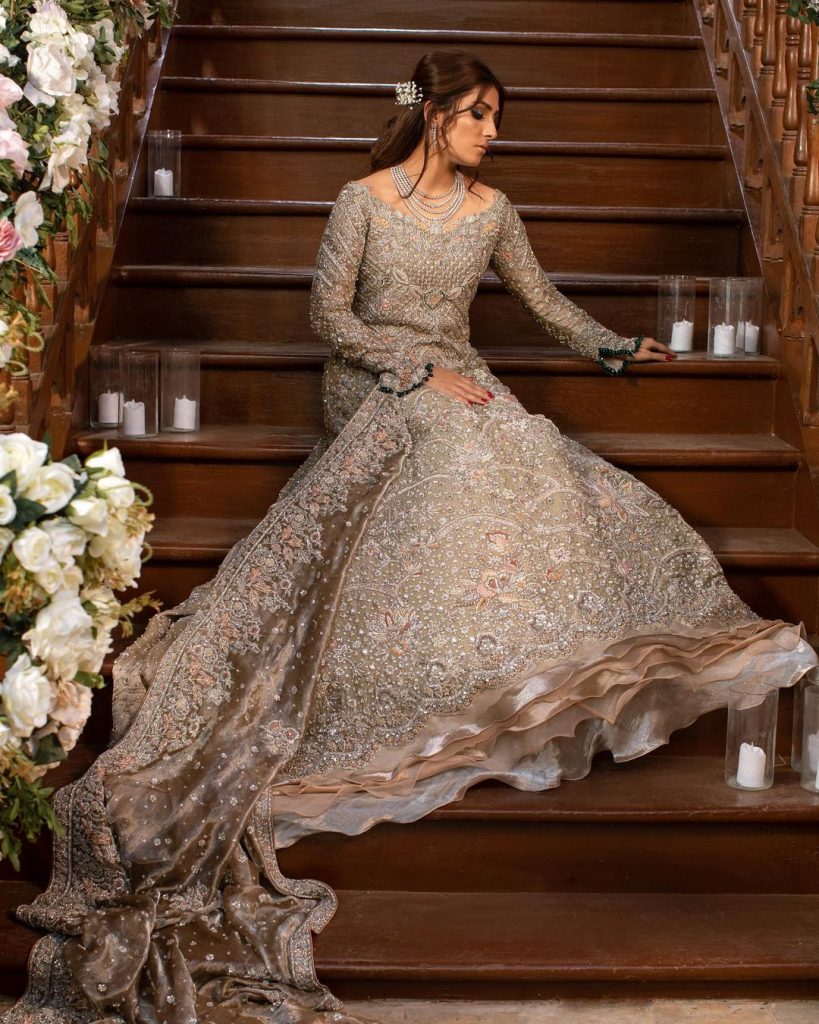 Sheeba Kapadia Latest Bridal Collection Featuring Ayeza Khan