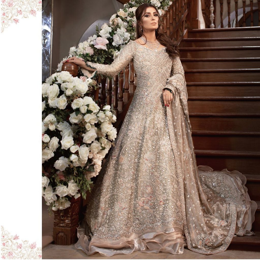 Sheeba Kapadia Latest Bridal Collection Featuring Ayeza Khan