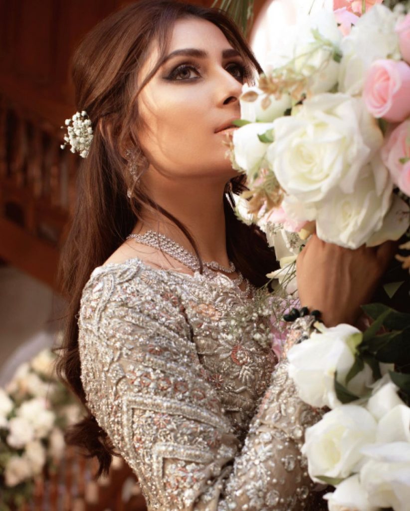 Sheeba Kapadia Latest Bridal Collection Featuring Ayeza Khan