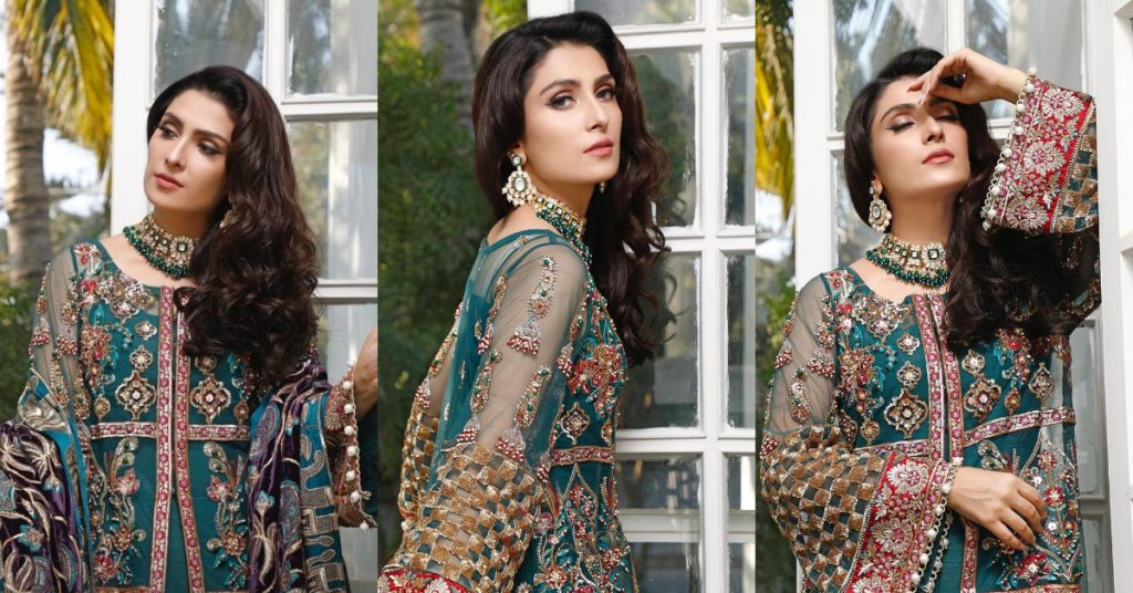 Ayeza Khan Looks Drop Dead Gorgeous In Luxury Wedding Wear