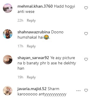 Public Dripping Hate In Comments Section Of Bushra Ansari's New Picture