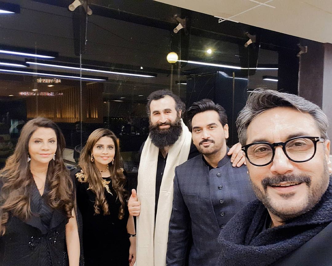 Turkish Actor Celal Al Last Night at an Event with Pakistani Celebrities