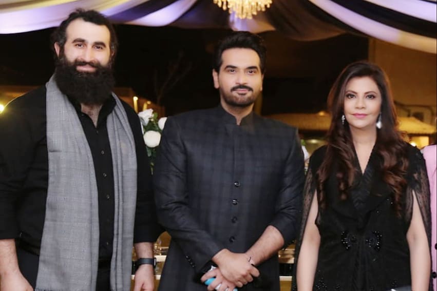 Turkish Actor Celal Al Last Night at an Event with Pakistani Celebrities