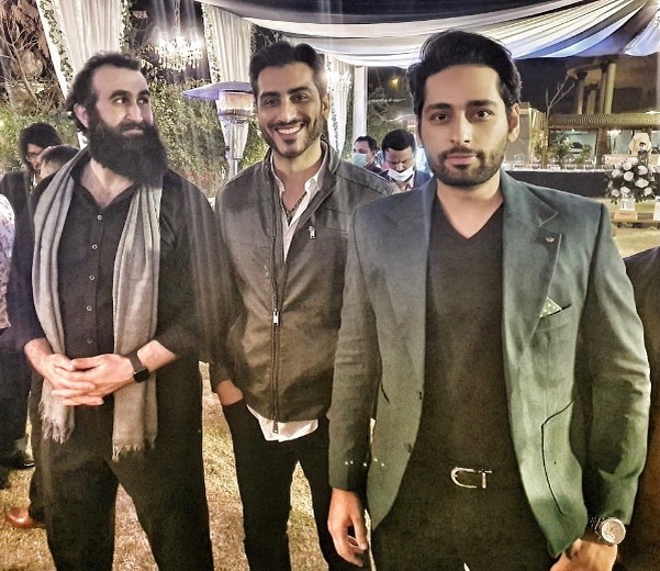 Turkish Actor Celal Al Last Night at an Event with Pakistani Celebrities