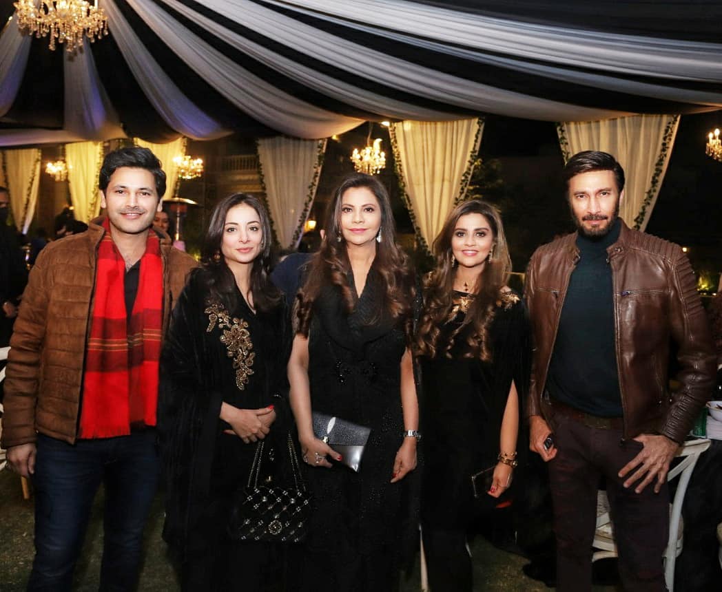 Turkish Actor Celal Al Last Night at an Event with Pakistani Celebrities