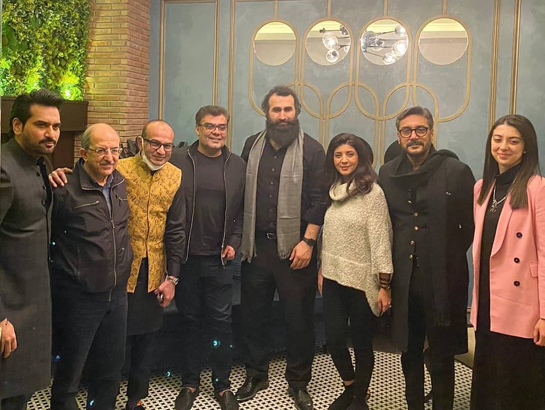 Turkish Actor Celal Al Last Night at an Event with Pakistani Celebrities