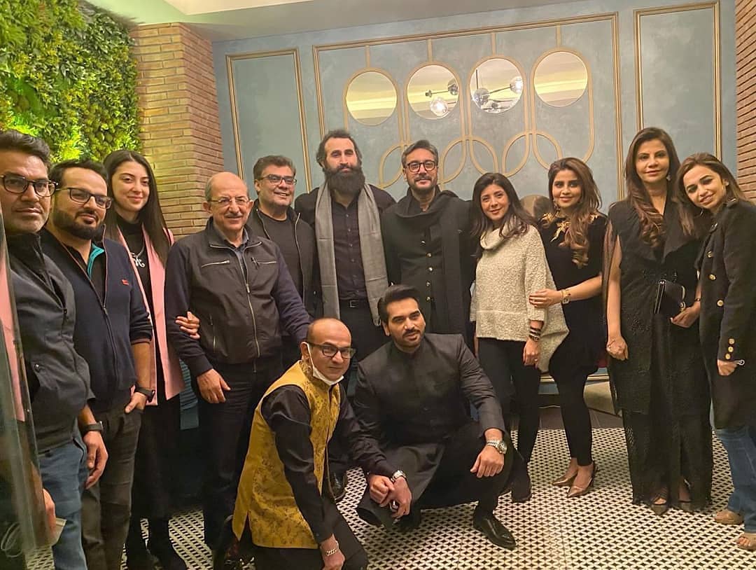 Turkish Actor Celal Al Last Night at an Event with Pakistani Celebrities