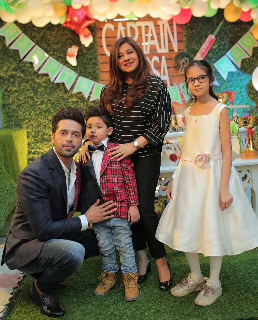 Birthday Party Pictures of Fahad Mustafa Son Musa