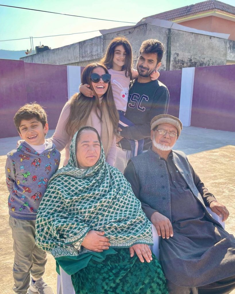 Faiza Saqlain Vacationing With Family