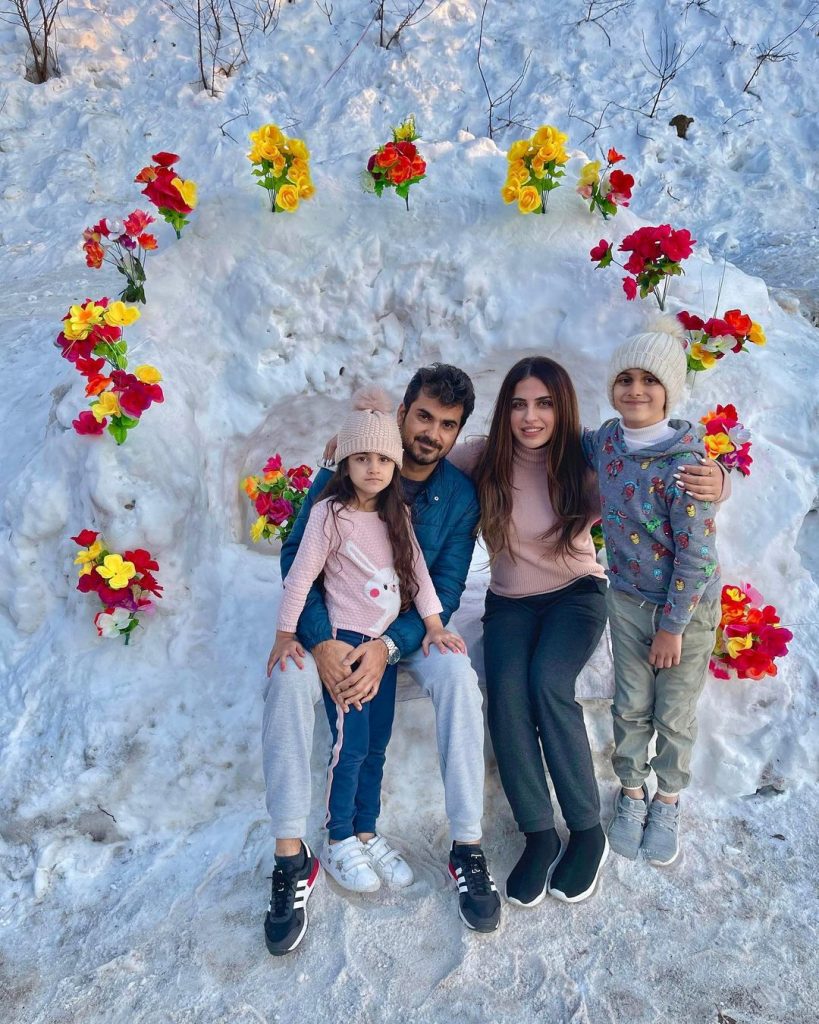 Faiza Saqlain Vacationing With Family