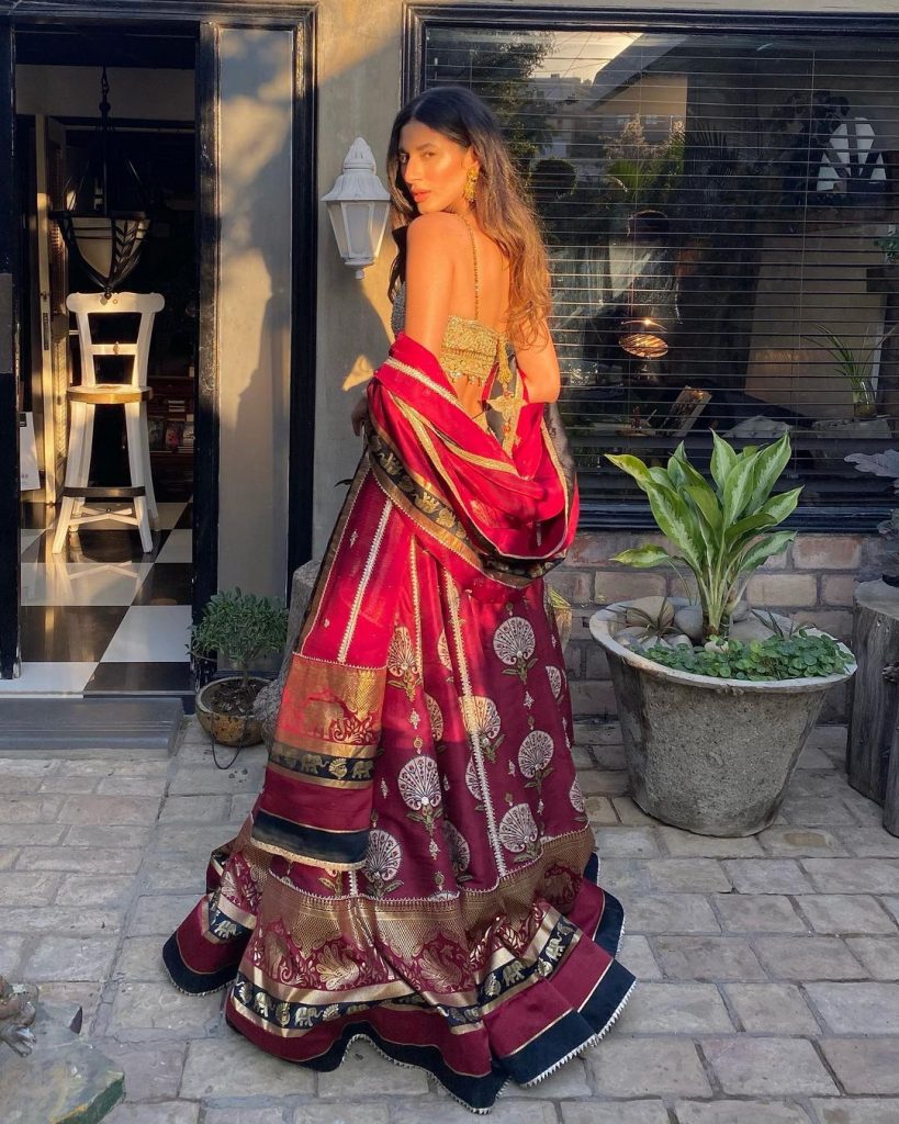 Fashion Model Fatima Hasan Looks Ravishing At A Friend's Wedding