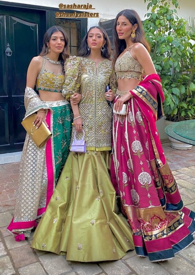 Fashion Model Fatima Hasan Looks Ravishing At A Friend's Wedding