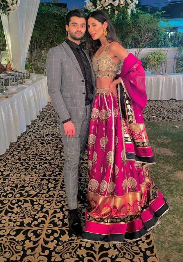 Fashion Model Fatima Hasan Looks Ravishing At A Friend's Wedding