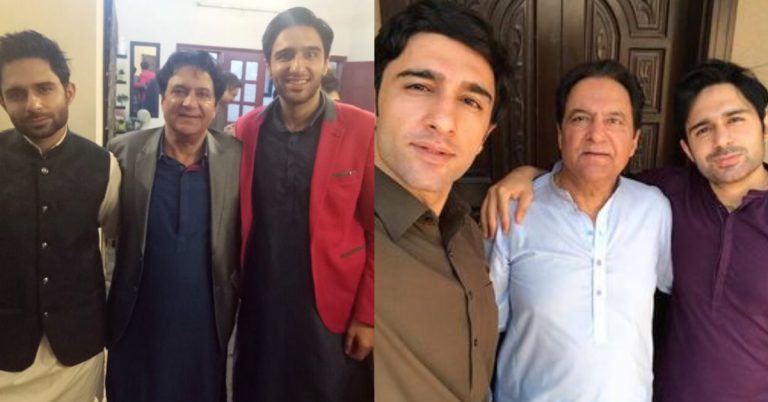 Unseen Pictures of Firdous Jamal With His Sons