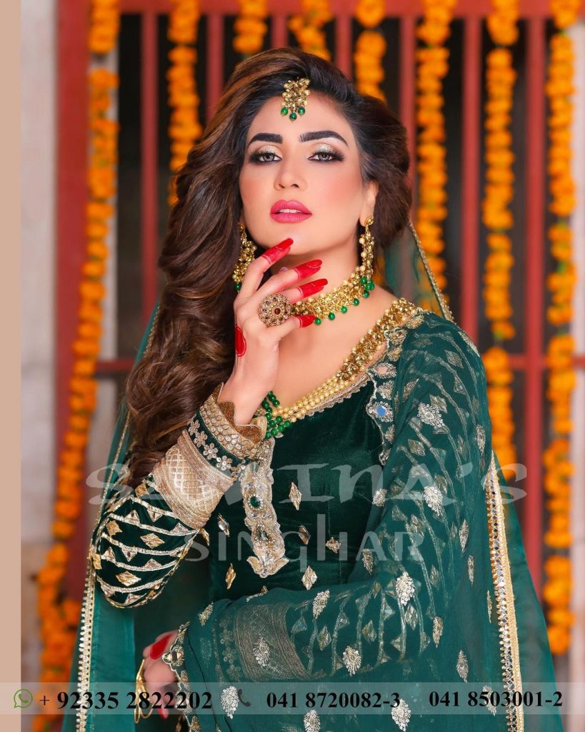 Unseen Bridal Look Of Ravishing Fiza Ali