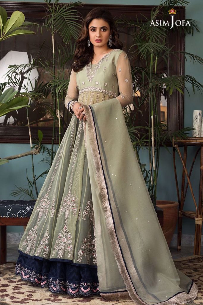 Asim Jofa's Latest Collection Featuring Hira Mani