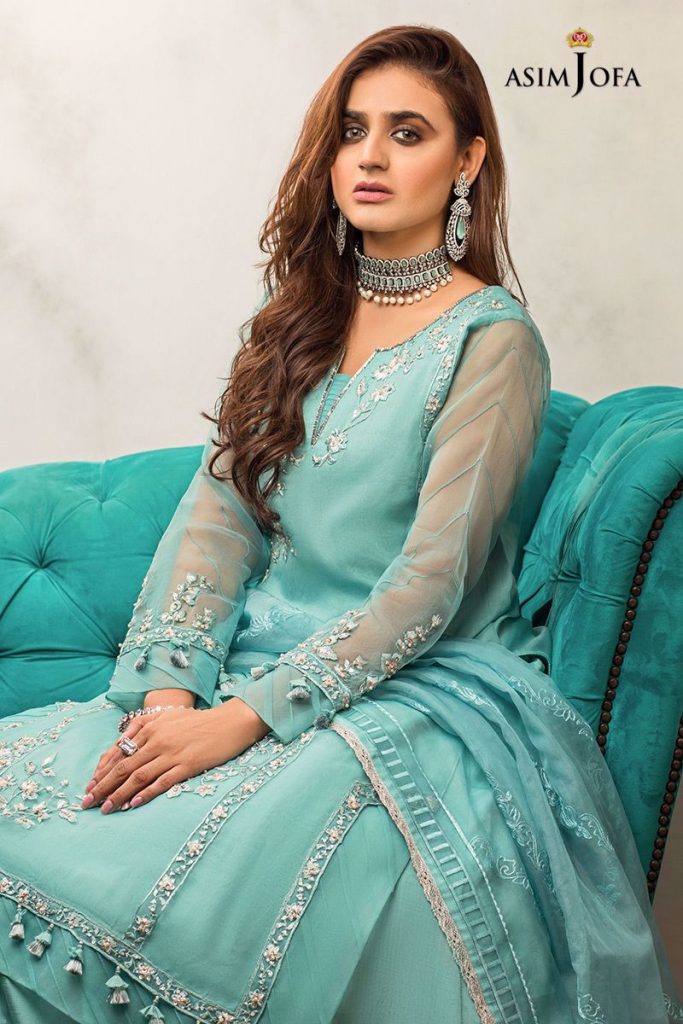 Asim Jofa's Latest Collection Featuring Hira Mani