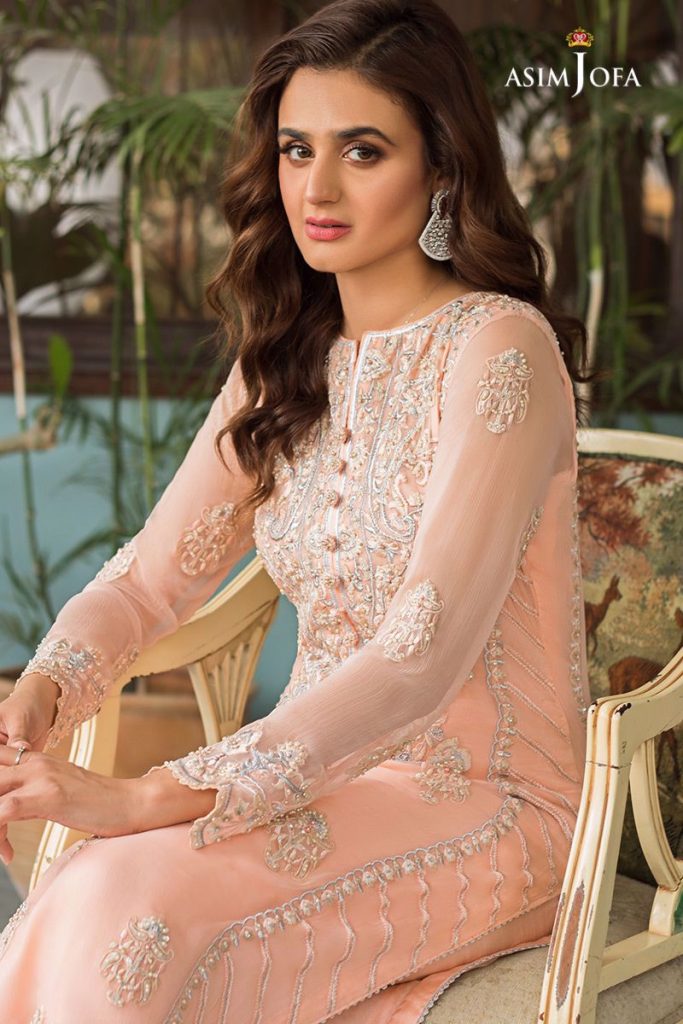 Asim Jofa's Latest Collection Featuring Hira Mani