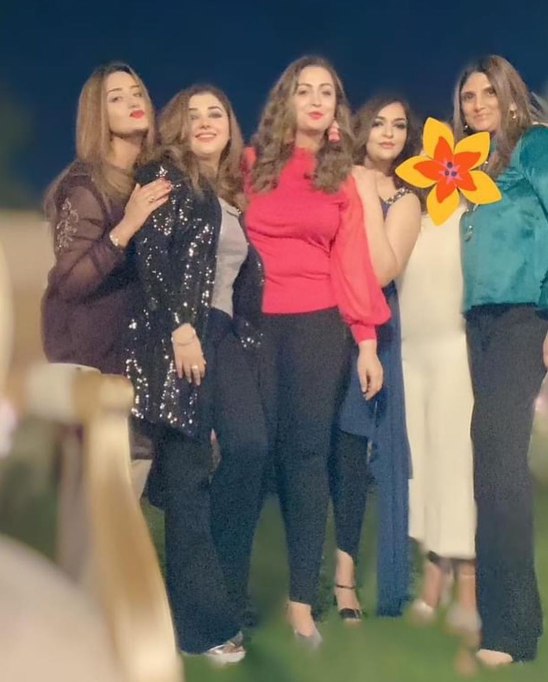 Latest Clicks of javeria Saud with her Friends