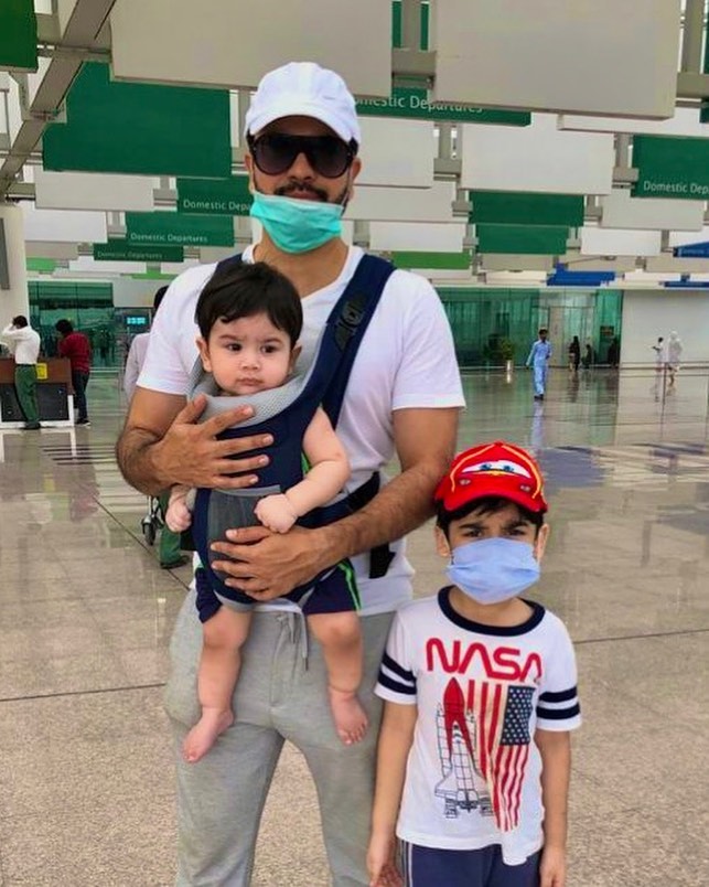 Beautiful Clicks of Junaid Khan with his Family