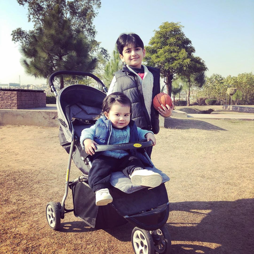 Beautiful Clicks of Junaid Khan with his Family