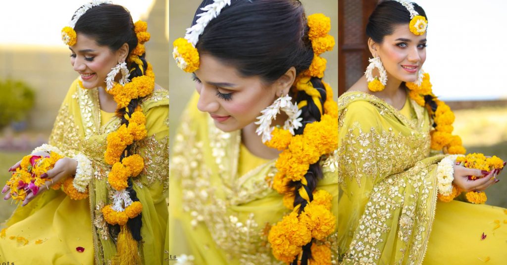 Kiran Ashfaq Shines Bright In Gorgeous Mehndi Ensemble