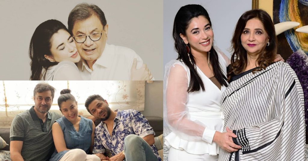 Beautiful Family Pictures Of Komal Rizvi