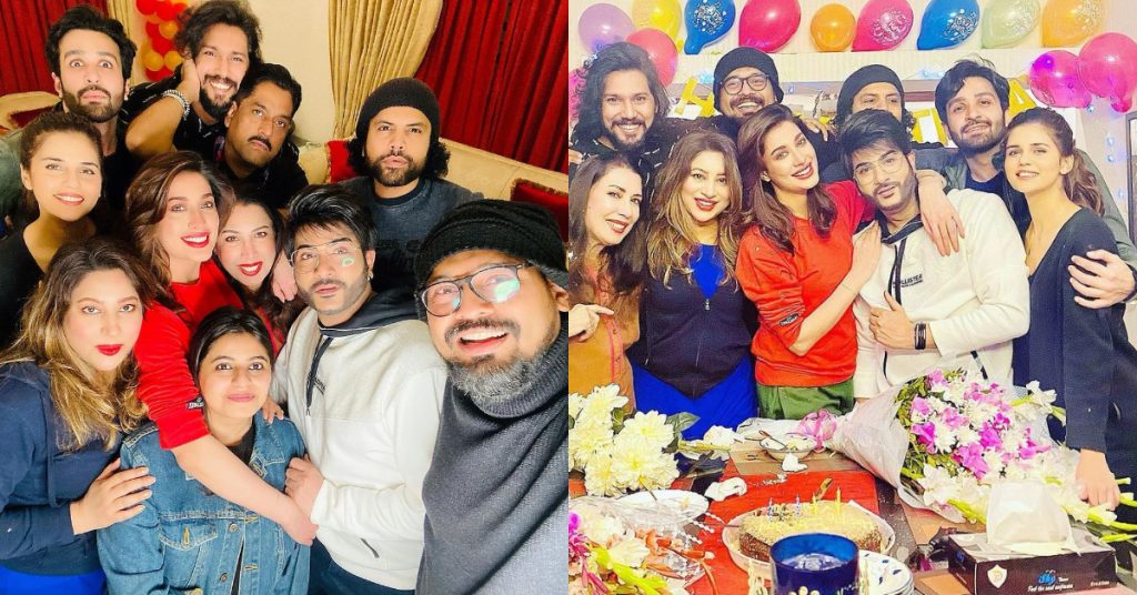 Mehwish Hayat's Birthday Celebration With Friends And Family