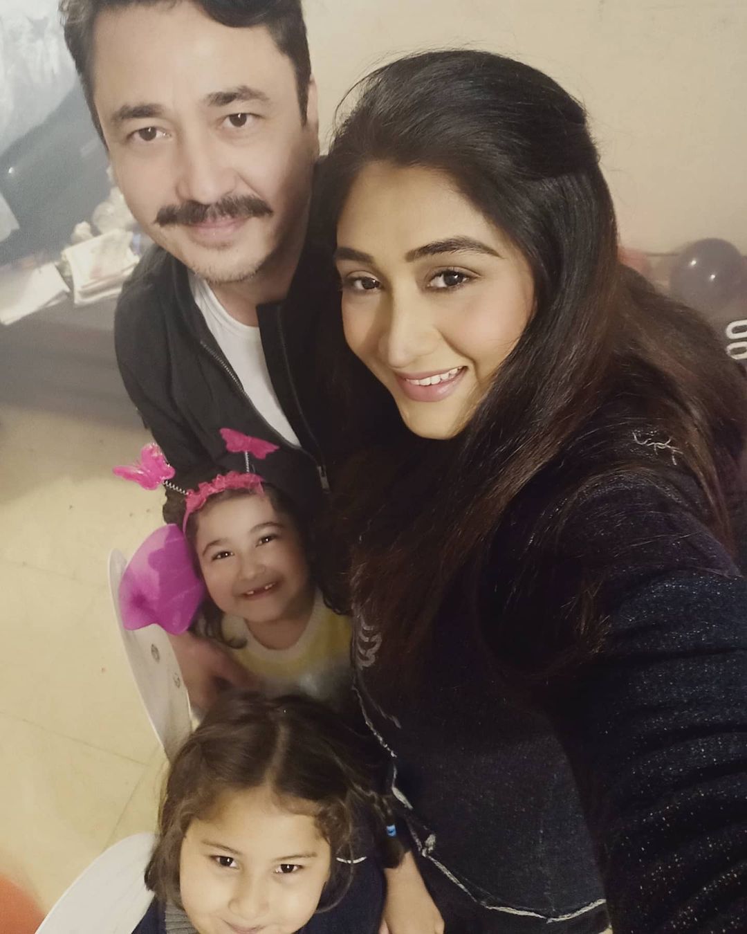 Latest Clicks of Madiha Rizvi with her Family